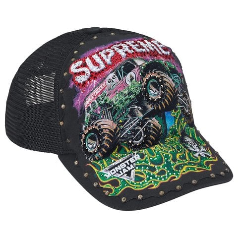 Supreme Monster Jam™ Grave Digger™ Mesh Back 5-Panel - Black