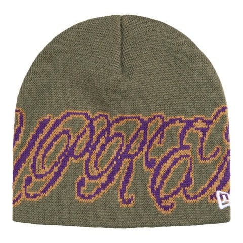 Supreme New Era® Cursive Beanie - Olive