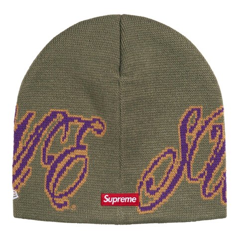 New Era® Cursive Beanie - spring/summer 2026 - Supreme
