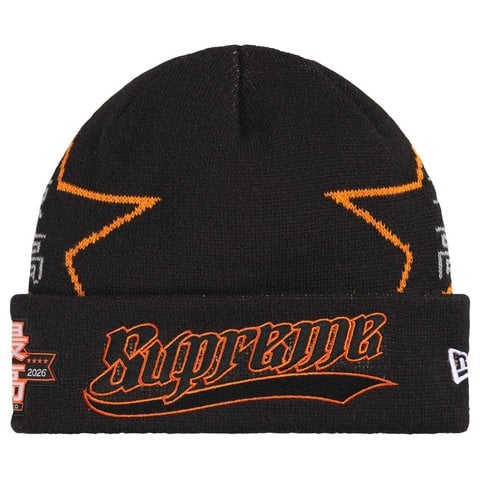 Supreme New Era® Stars Beanie - Black