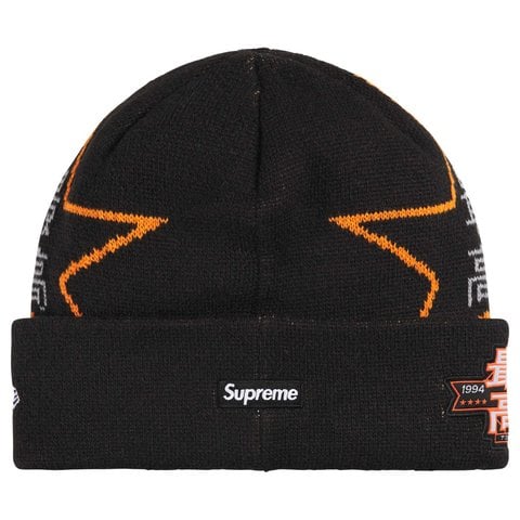 Supreme New Era® Stars Beanie - Black