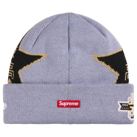 Supreme New Era® Stars Beanie - Lavender