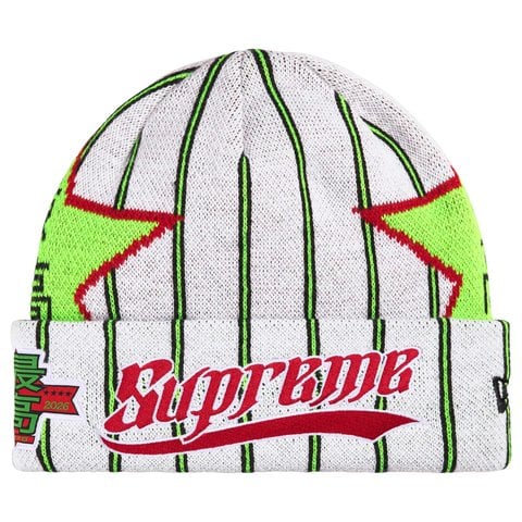 Supreme New Era® Stars Beanie - Stripe
