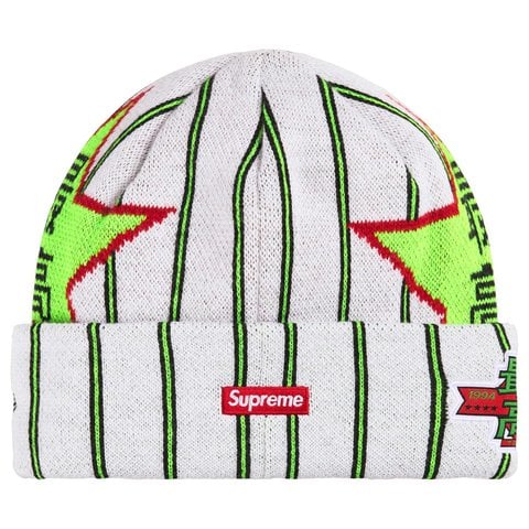 Supreme New Era® Stars Beanie - Stripe