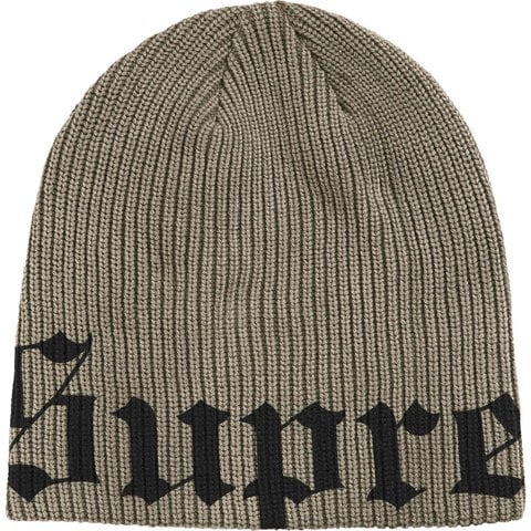 Old English Printed Beanie - spring/summer 2026 - Supreme