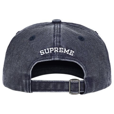 Supreme　Pigment Coated S Logo 6-Panel Supreme Pigment Coated S Logo 6-Panel Black - SS25 - US
