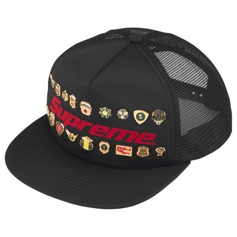 【即完カラー】Supreme Pins Mesh Back 5-PanelCap Supreme Pins Mesh Back 5-Panel Blue - SS26 - JP