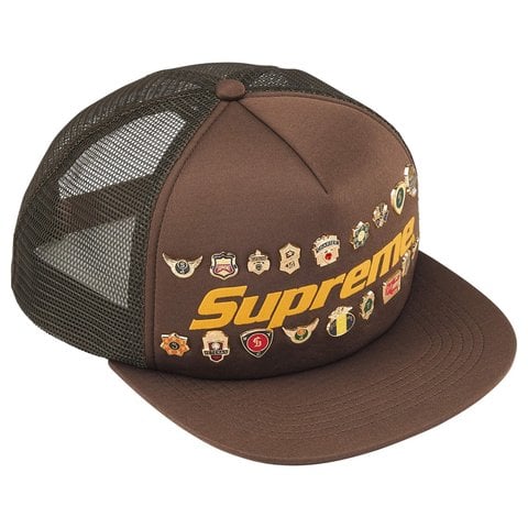 【即完カラー】Supreme Pins Mesh Back 5-PanelCap Supreme Pins Mesh Back 5-Panel Blue - SS26 - JP