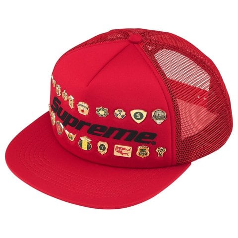 【即完カラー】Supreme Pins Mesh Back 5-PanelCap Supreme Pins Mesh Back 5-Panel Black - SS26 - GB