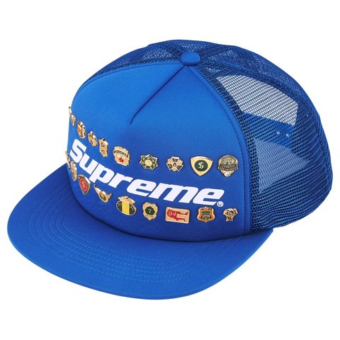 帽子 Supreme Pins Mesh Back 5-Panel Black Supreme Pins Mesh Back 5-Panel Hat | eBay