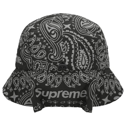 Reflective Bandana Sunshield Camp Cap - Supreme