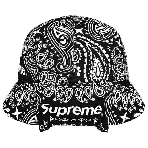 Reflective Bandana Sunshield Camp Cap - Supreme