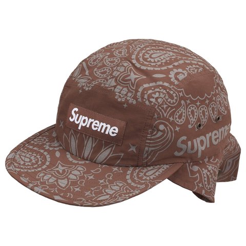 Reflective Bandana Sunshield Camp Cap - Supreme