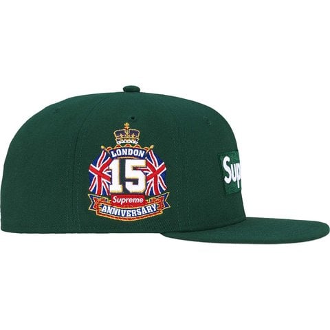 Supreme Shop Box Logo New Era® - Dark Green - London