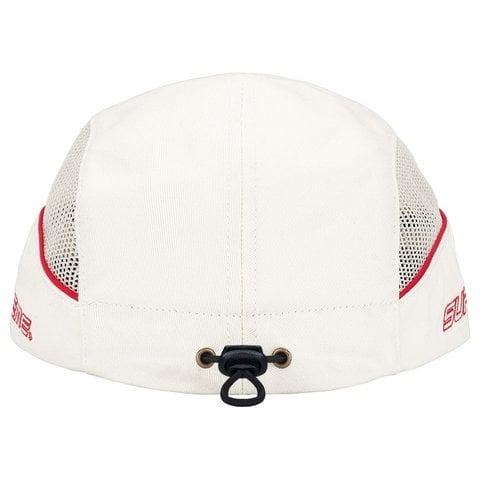Supreme Side Mesh Piping Camp Cap - Stone