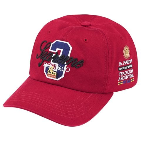 Supreme Supreme®/La Martina/Jacob & Co 6-Panel - Red