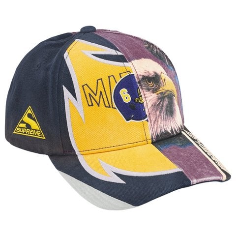 帽子 Supreme MM6 Margiela Split 6-Panel Navy Supreme®/MM6 Maison Margiela Split 6-Panel - Supreme