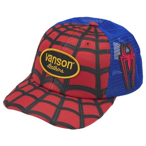 Supreme®/Vanson Leathers® Spider-Man Mesh Back 6-Panel - Supreme