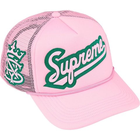 Supreme University Mesh Back 5-Panel - Pink