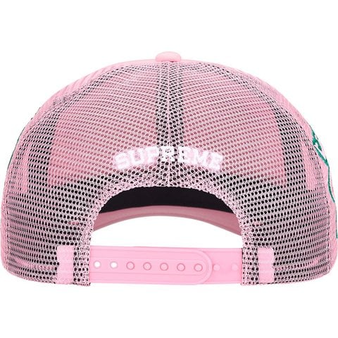 Supreme University Mesh Back 5-Panel - Pink