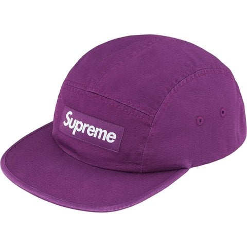 Washed Chino Twill Camp Cap - spring/summer 2026 - Supreme
