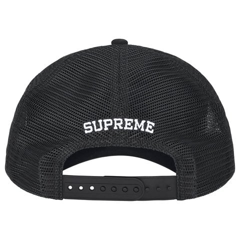 Supreme キャップ Western Mesh Back 5-Panel 黒 Western Embroidered Mesh Back 5-Panel - Supreme