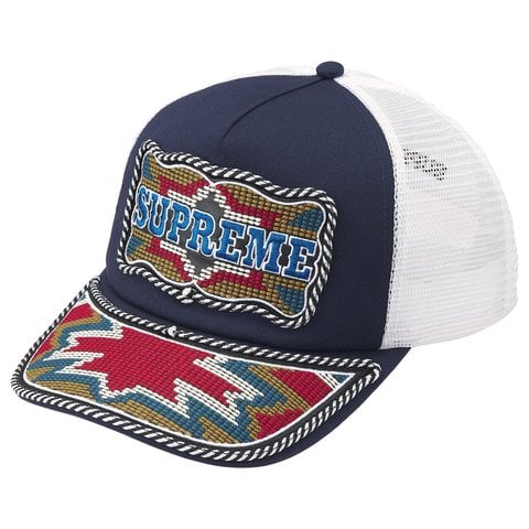 帽子 cav supreme Western Embroidered Western Embroidered Mesh Back 5-Panel - Supreme