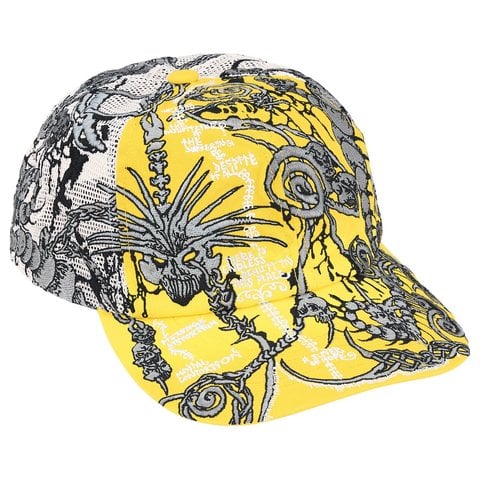 Supreme Wombat Embroidered Mesh Back 6-Panel - Yellow