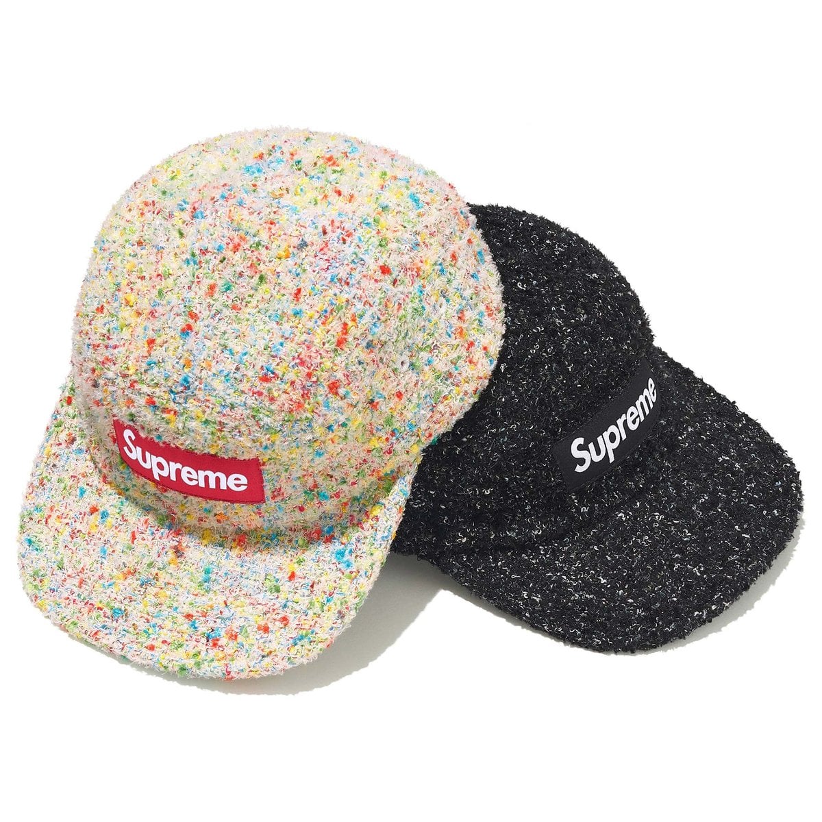 Bouclé Camp Cap