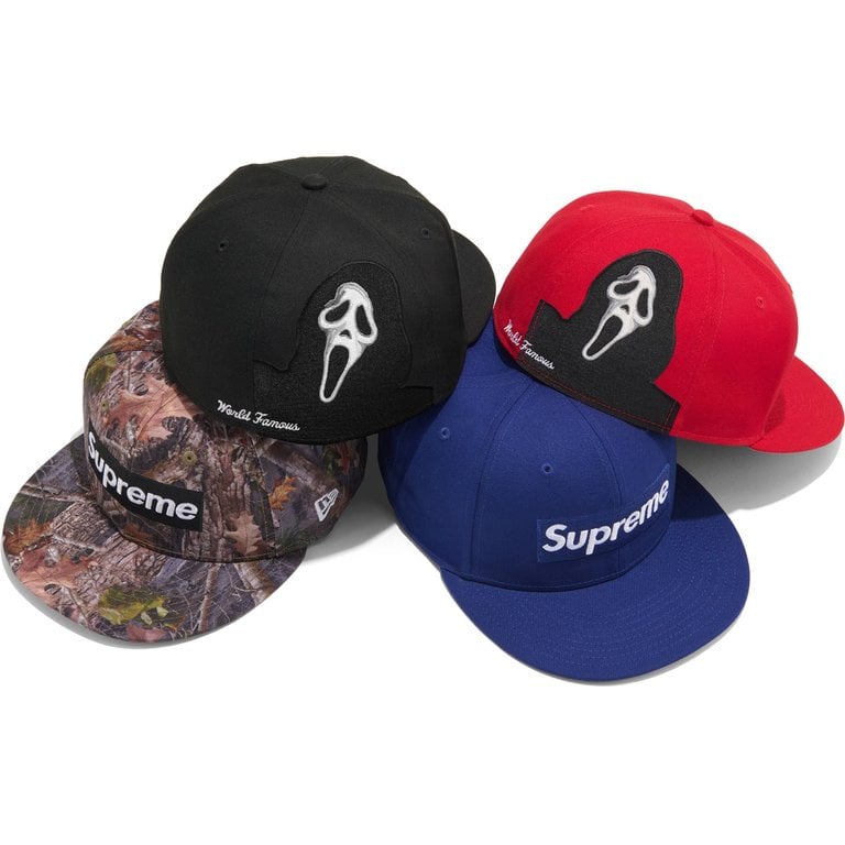 Supreme Ghostface Box Logo New Era Cap SS26