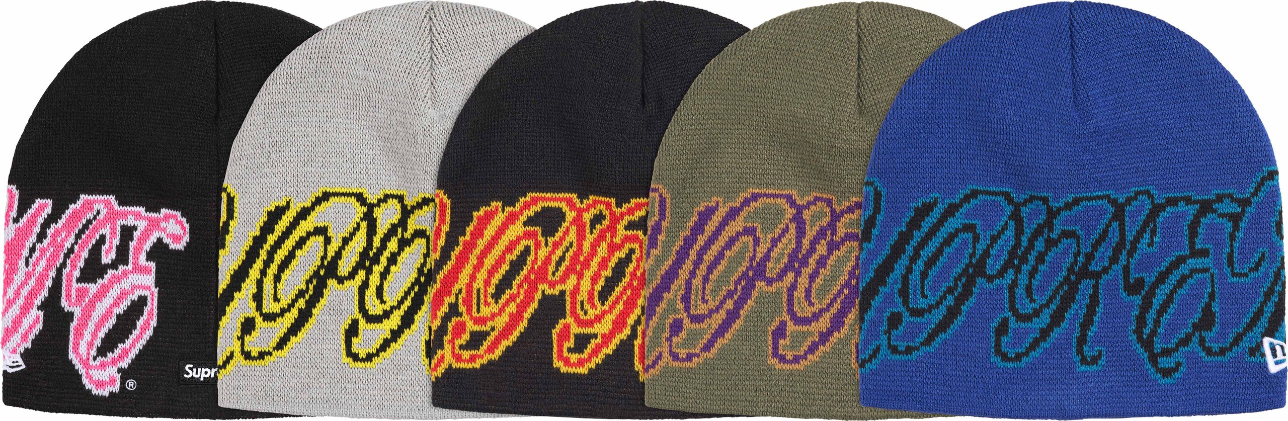 New Era® Cursive Beanie - spring/summer 2026 - Supreme