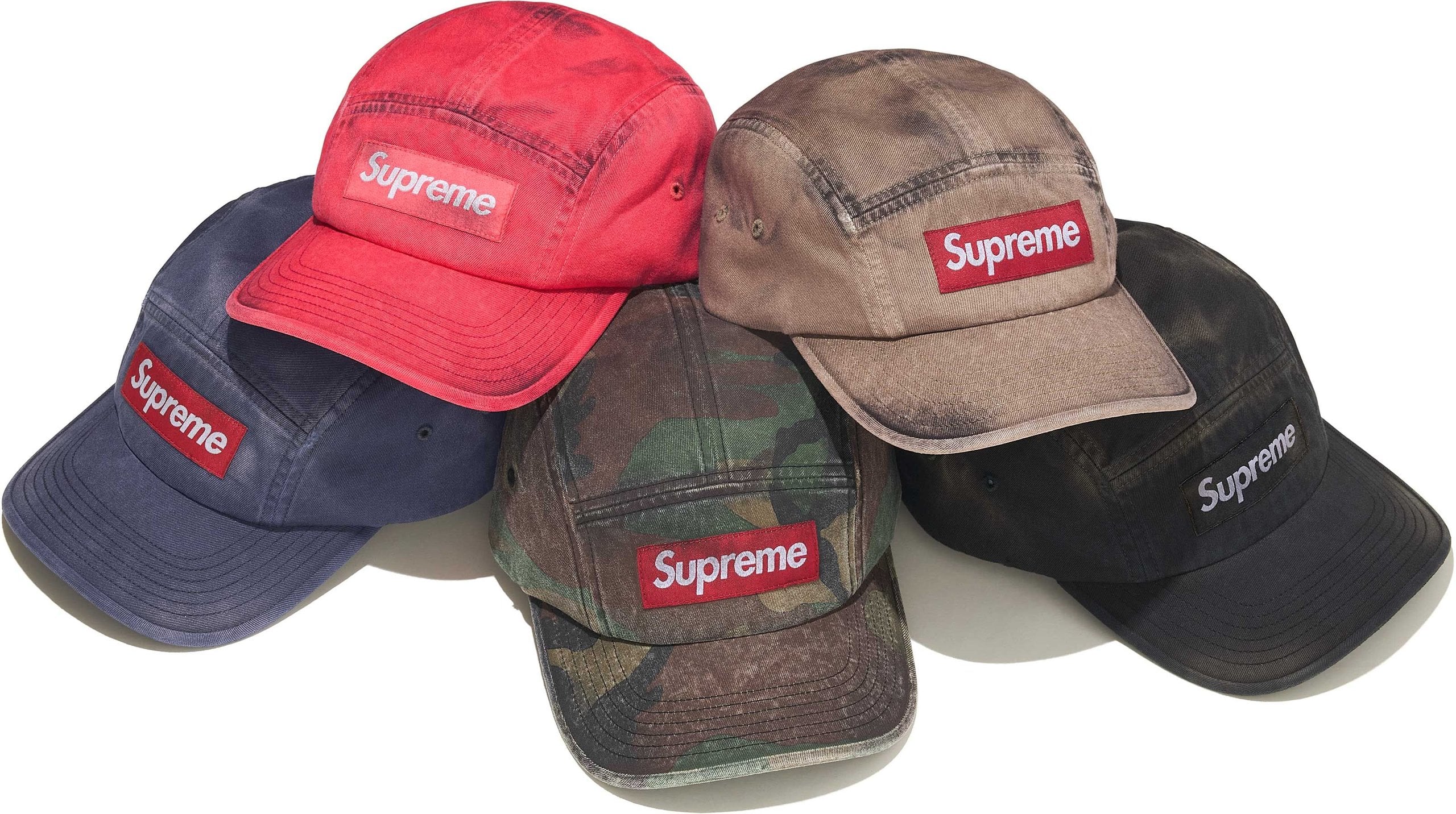 Overdyed Camp Cap - spring/summer 2026 - SupremeCommunity