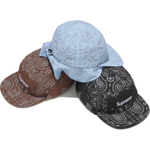 Reflective Bandana Sunshield Camp Cap