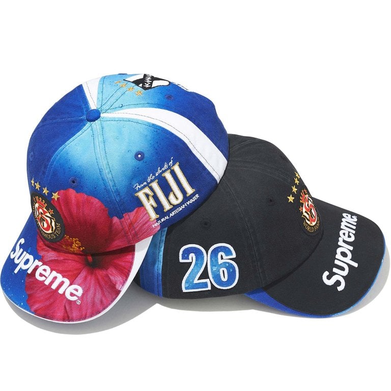 Supreme Fiji 6 Panel Cap SS26