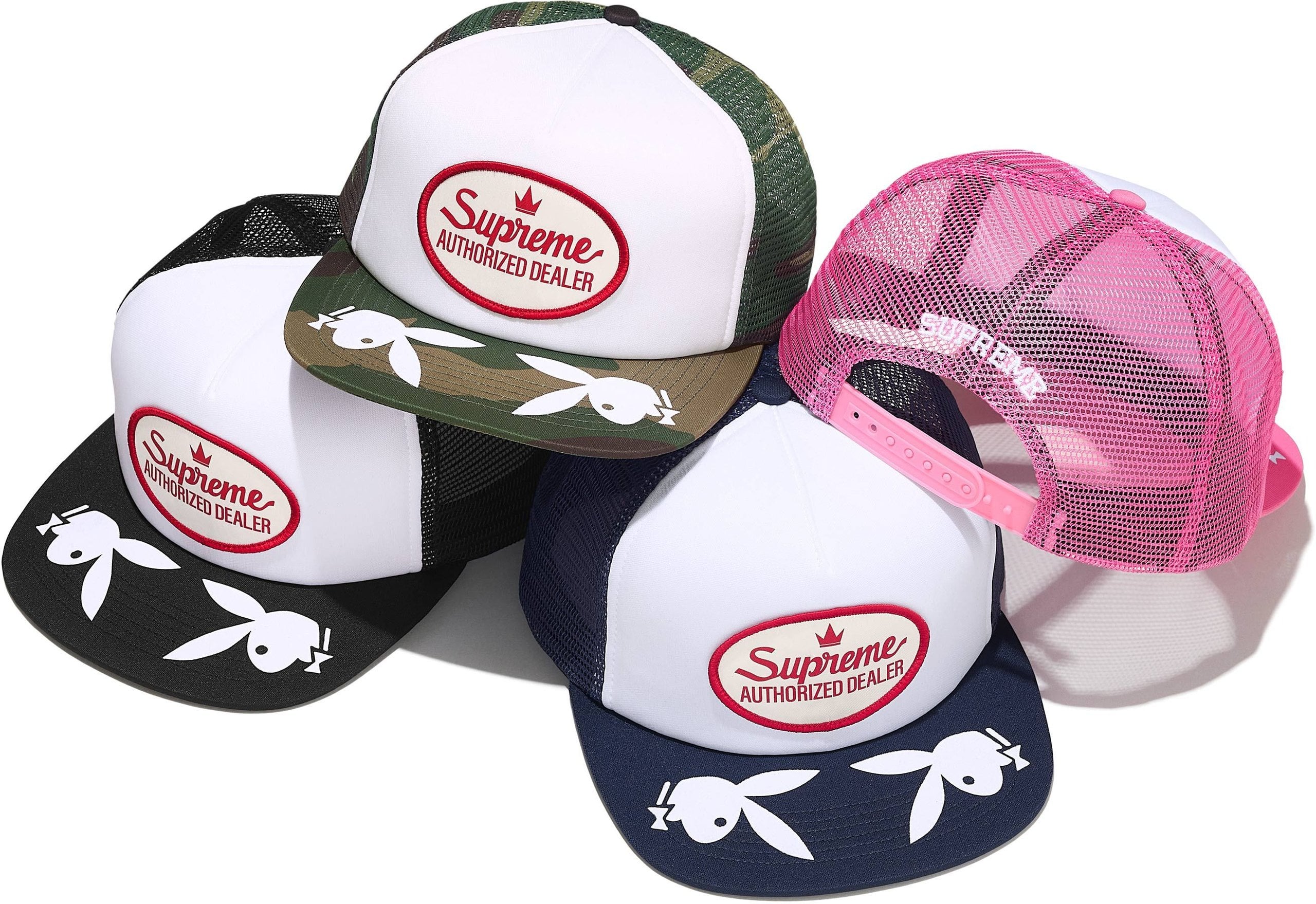 帽子 Supreme x Playboy Mesh Back 5-Panel Supreme®/Playboy® Mesh Back 5-Panel - Supreme