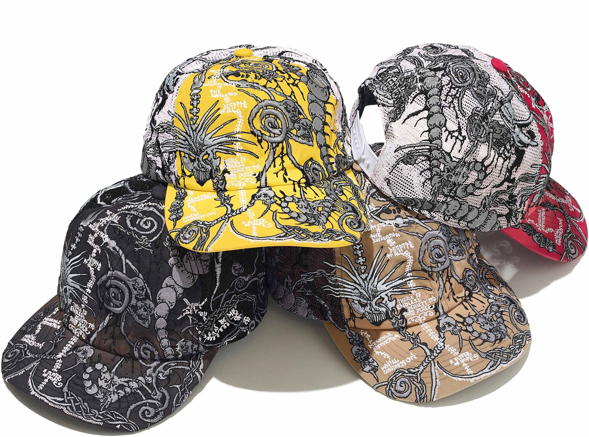 Wombat Embroidered Mesh Back 6-Panel - Supreme