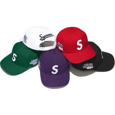 帽子 Supreme World Famous S Logo 6-PanelBlack World Famous S Logo 6-Panel - spring/summer 2026 - Supreme