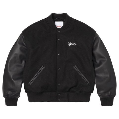 ジャケット・アウター Supreme 15AW Wool Varsity Crew Jacket Cross Varsity Jacket - spring/summer 2026 - Supreme