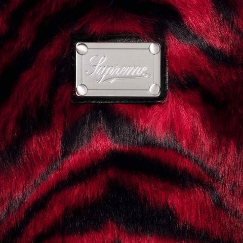 Supreme Faux Fur WINDSTOPPER® Bomber Jacket - Red
