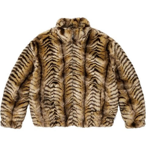 Supreme Faux Fur WINDSTOPPER® Bomber Jacket - Tan