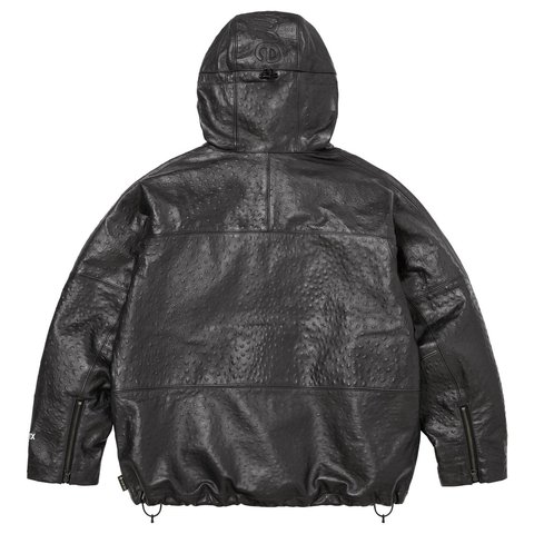 GORE-TEX Ostrich Embossed Leather Jacket - Supreme