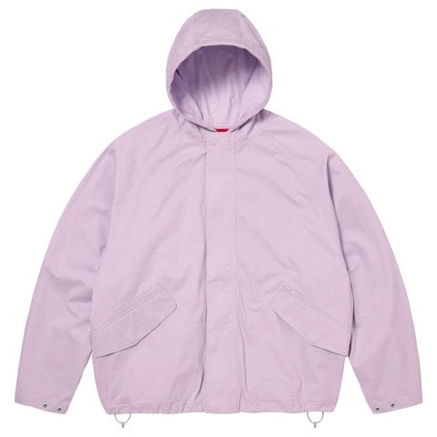 Supreme Hooded Raglan Jacket - Lilac