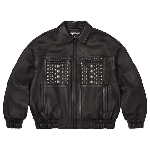Multi Studded Leather Jacket - spring/summer 2026 - Supreme
