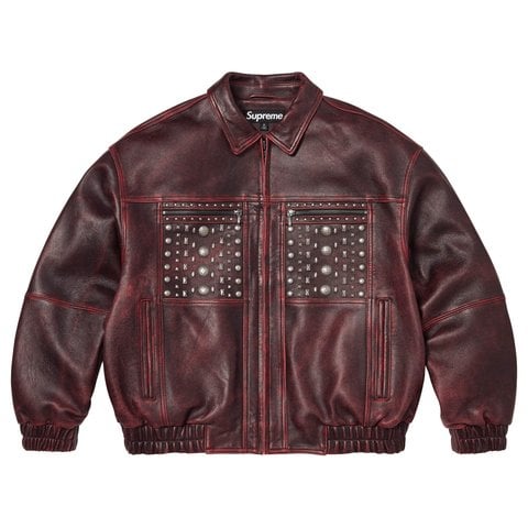 Multi Studded Leather Jacket - spring/summer 2026 - Supreme