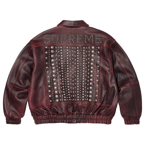 Multi Studded Leather Jacket - spring/summer 2026 - Supreme