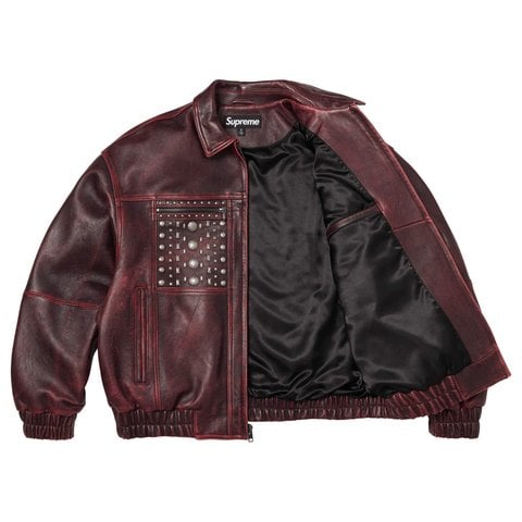Multi Studded Leather Jacket - spring/summer 2026 - Supreme
