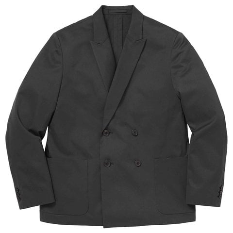 Supreme Sea Island Cotton Suit - Black