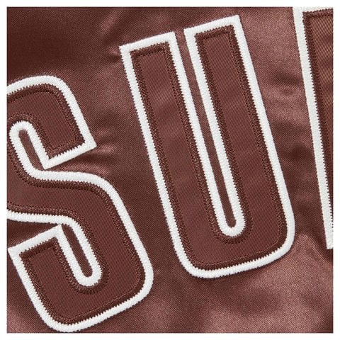 Supreme®/Champion® Satin Varsity Jacket - Supreme