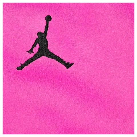 Supreme Supreme®/Jordan® Hooded Leather Jacket - Pink