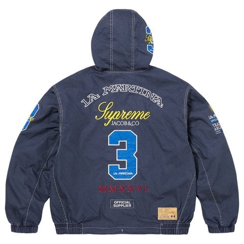 Supreme Supreme®/La Martina/Jacob & Co Lightweight Hooded Jacket - Navy